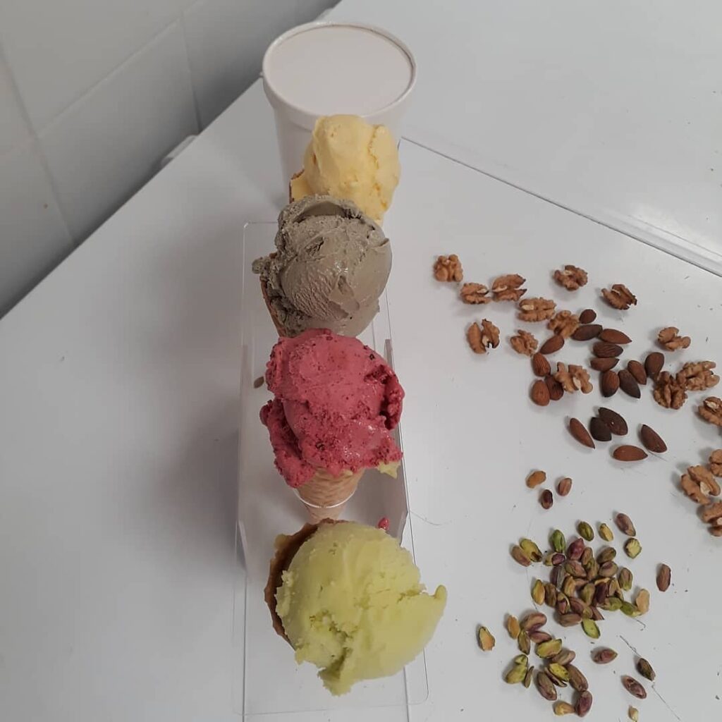 Menu Helados